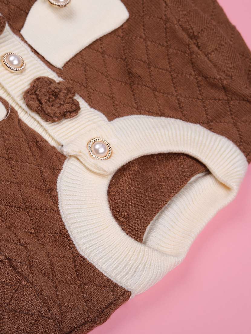 girls self designed long sleeve cardigan - 22155426 -  Standard Image - 3