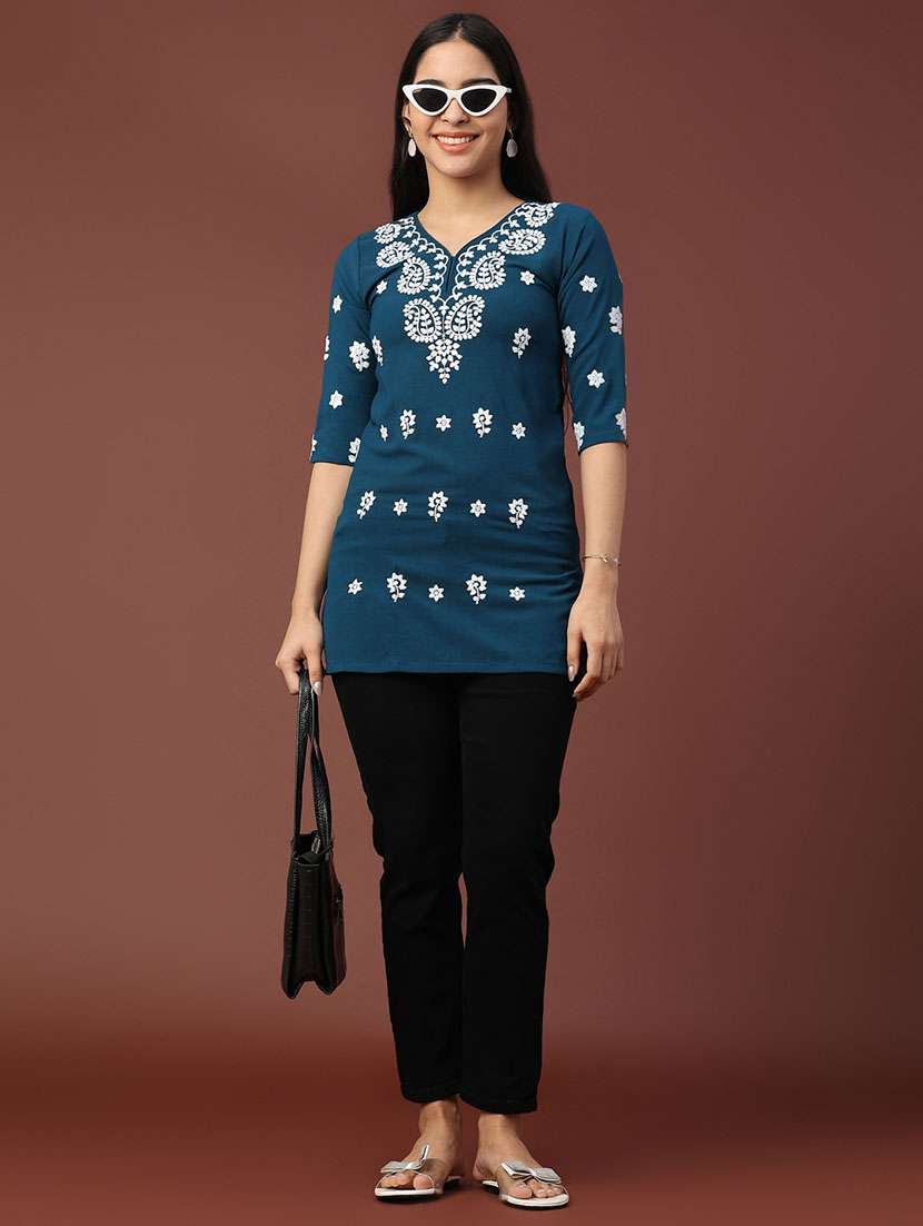 women solid mid rise slim jean - 22155639 -  Standard Image - 5