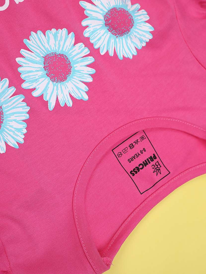 pink cotton fit & flare dress - 22156073 -  Standard Image - 3