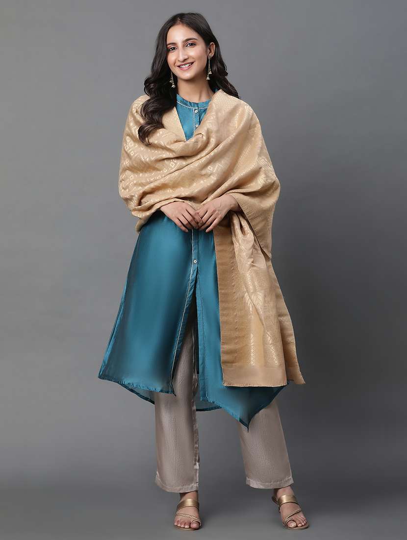 blue kurta pant  set