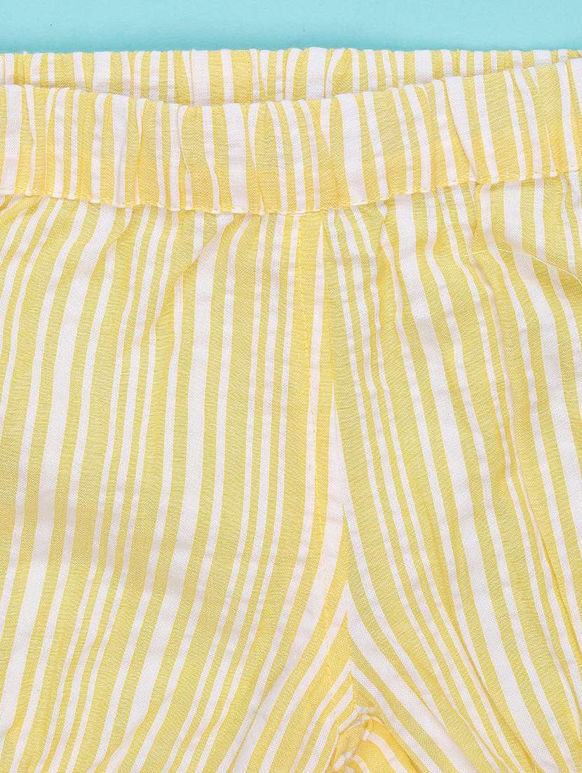 girls striped top and shorts set - 22156190 -  Standard Image - 5