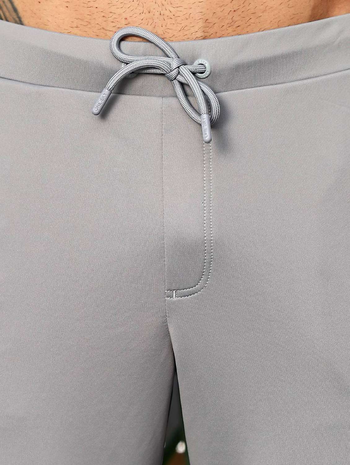 men solid mid rise full length track pant - 22156198 -  Standard Image - 5