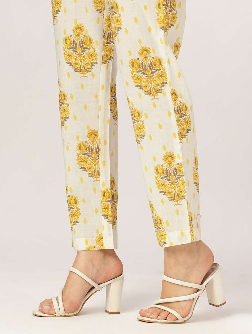 women floral elbow sleeve kurta pant with dupatta set - 22156229 -  Standard Image - 5