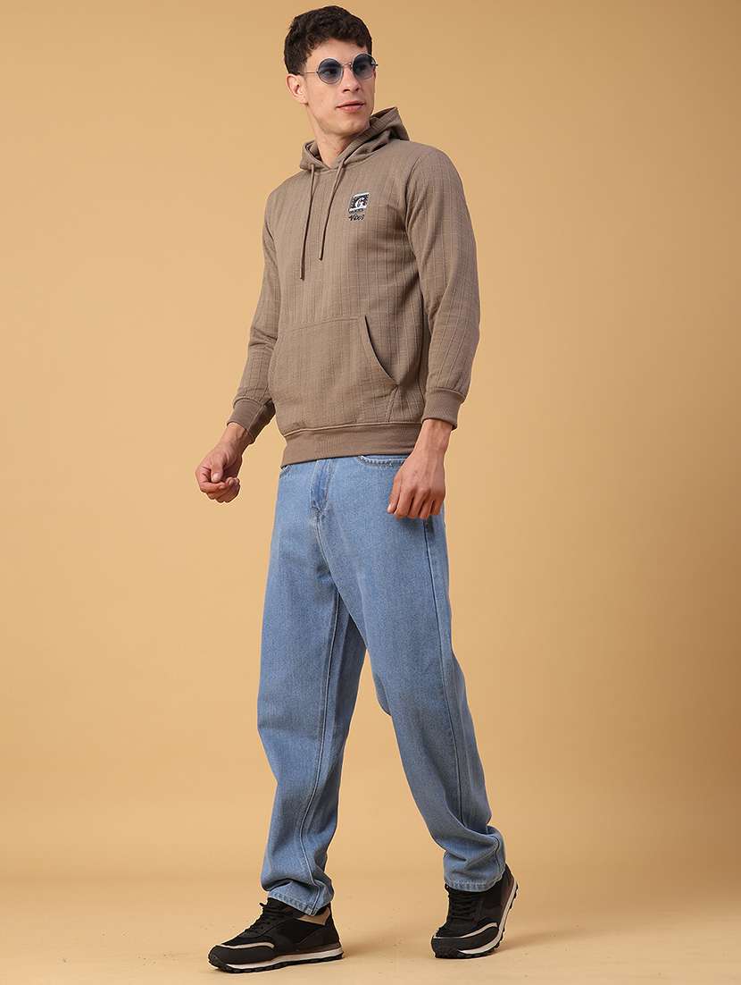 men self design long sleeve regular fit sweatshirt - 22156484 -  Standard Image - 5