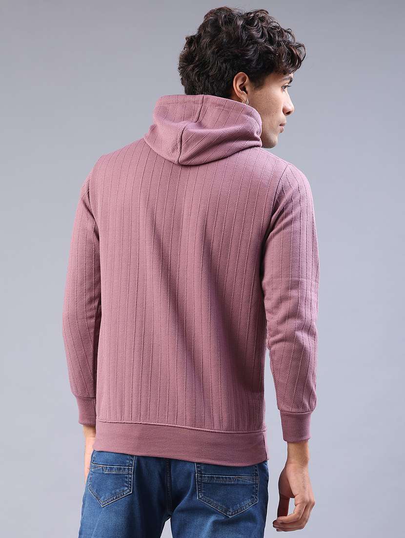 men self design long sleeve regular fit sweatshirt - 22156493 -  Standard Image - 3