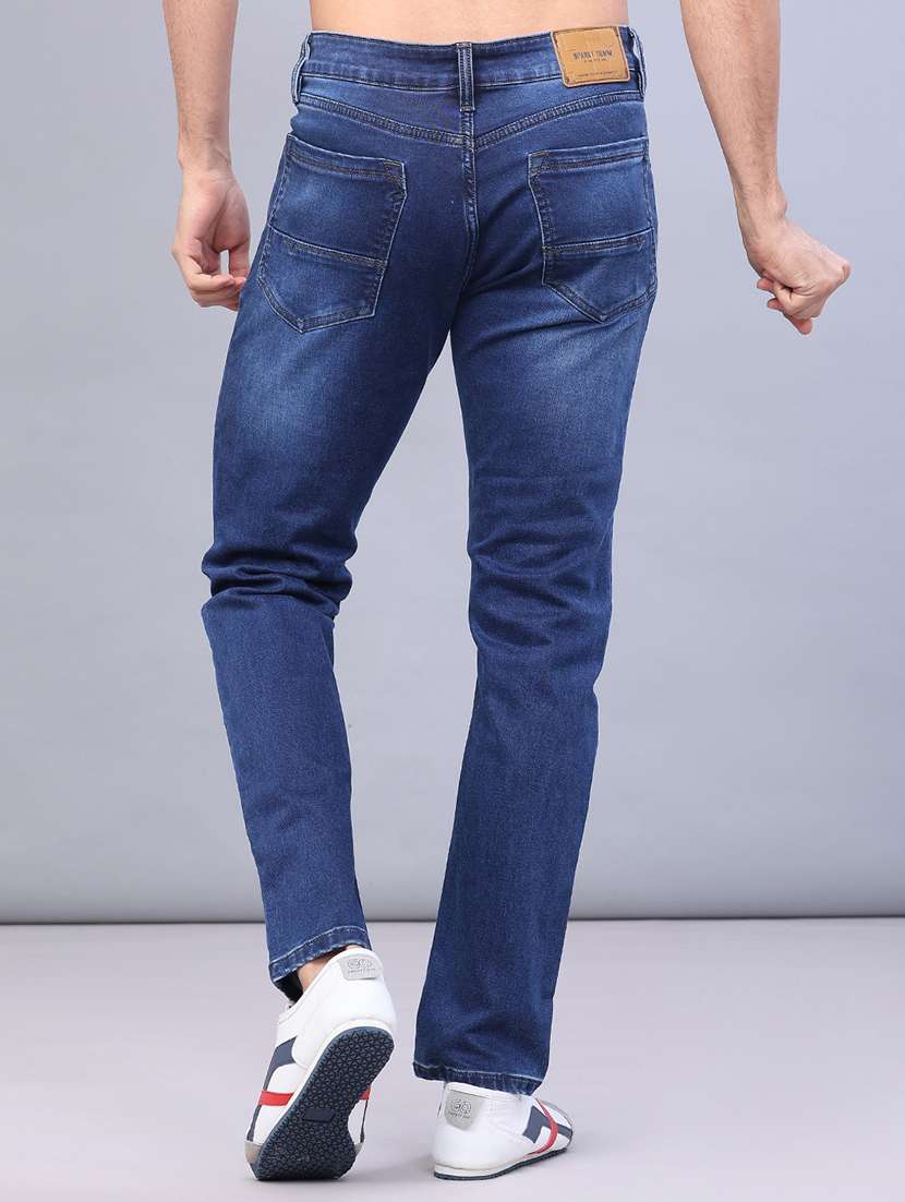 men washed mid rise full length jeans - 22156746 -  Standard Image - 3