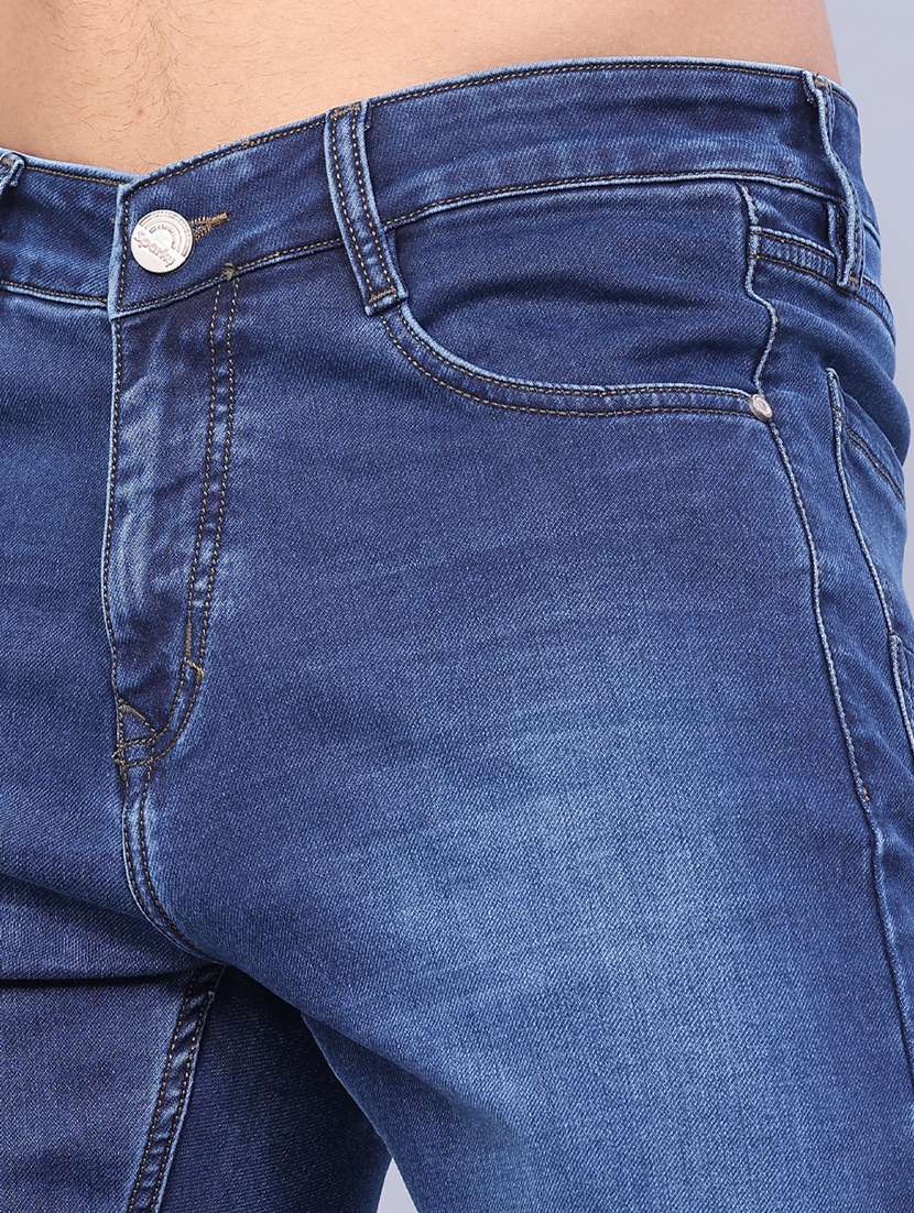 men washed mid rise full length jeans - 22156746 -  Standard Image - 5