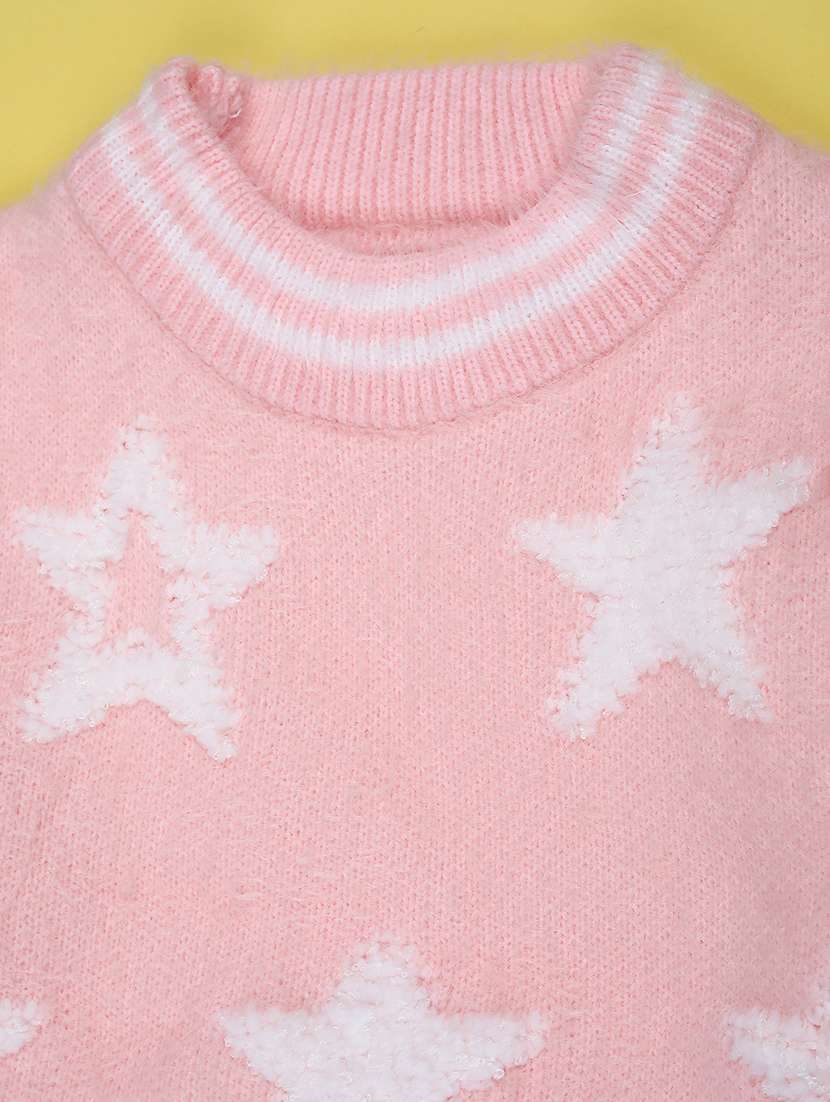 girls self designed long sleeve sweater - 22156793 -  Standard Image - 3