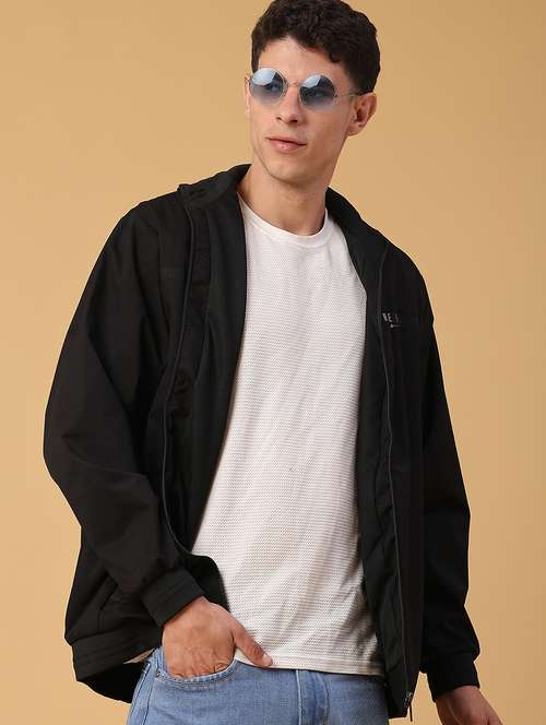 men solid long sleeve bomber jacket - 22156798 -  Standard Image - 0