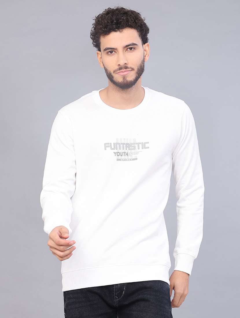 men printed long sleeve sweatshirt - 22156880 -  Standard Image - 3