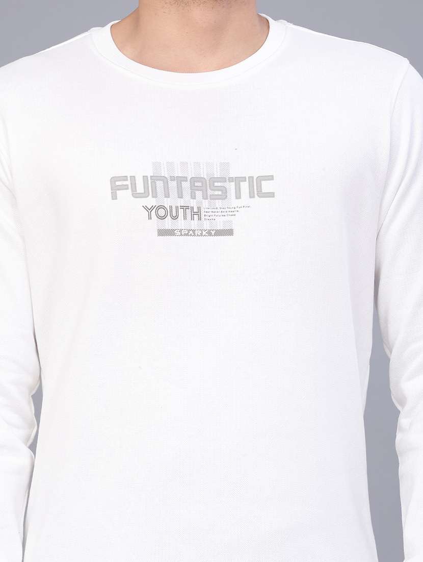 men printed long sleeve sweatshirt - 22156880 -  Standard Image - 5