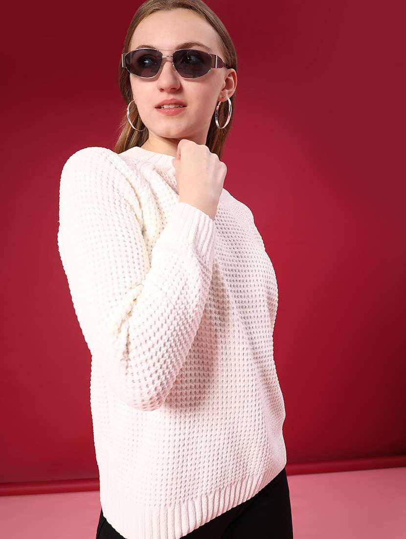 women self designed long sleeve sweatshirt