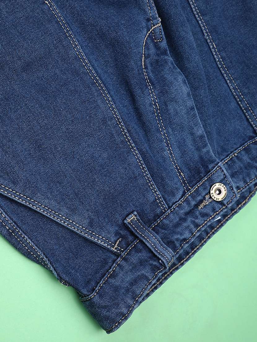 girls solid mid rise cargo - 22157117 -  Standard Image - 3