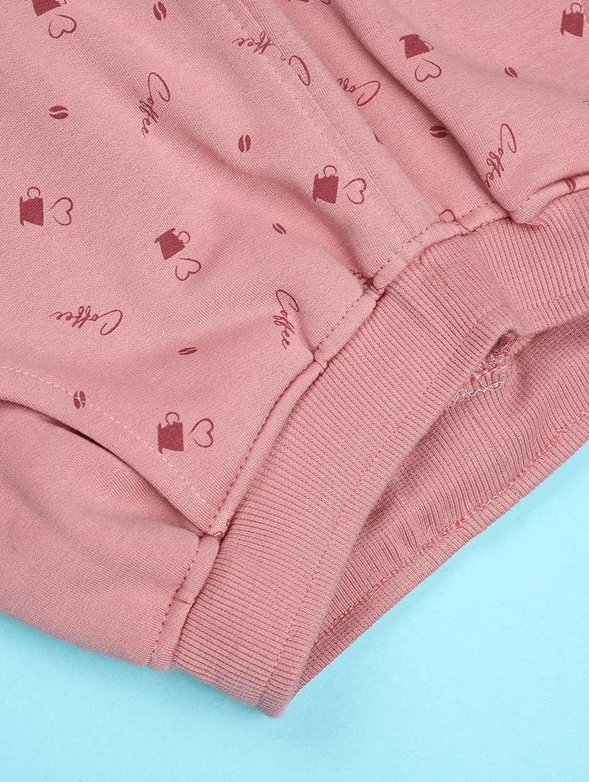 girls printed mid rise regular fit jogger - 22157130 -  Standard Image - 3