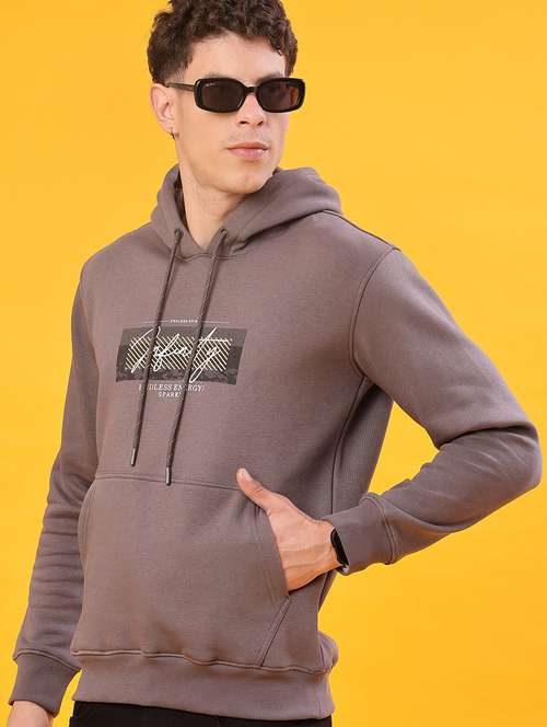 men chest print long sleeve regular fit sweatshirt - 22157203 -  Standard Image - 0