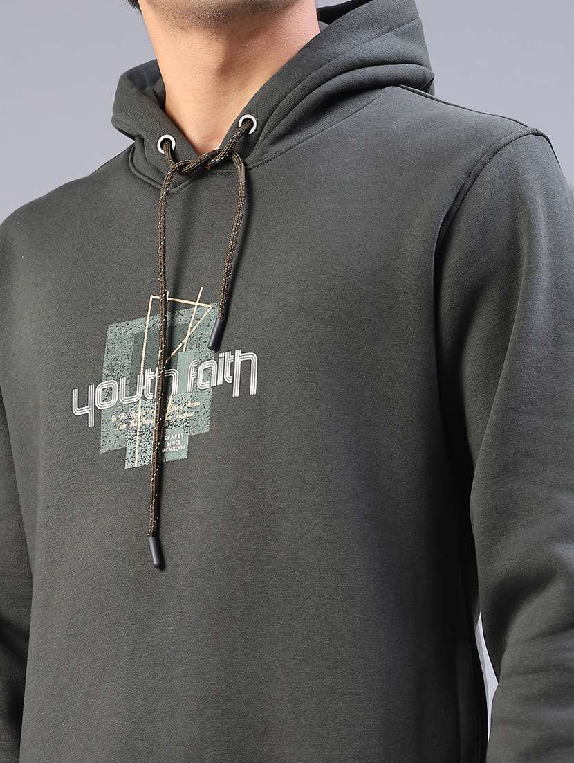 men chest print long sleeve regular fit sweatshirt - 22157207 -  Standard Image - 5