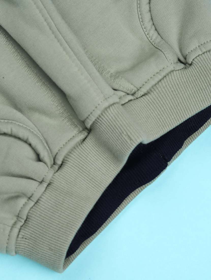 girls solid mid rise track pant - 22157212 -  Standard Image - 3