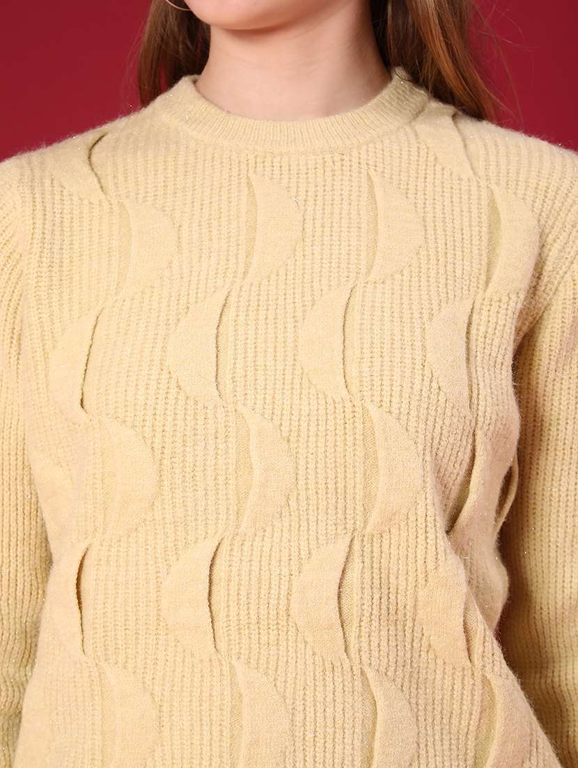 women self designed long sleeve pullover - 22157256 -  Standard Image - 5