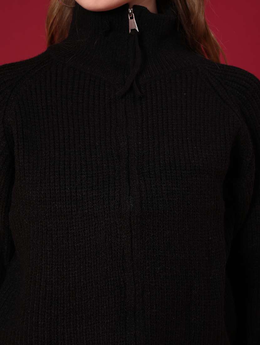 women self design long sleeve cardigan - 22157440 -  Standard Image - 5