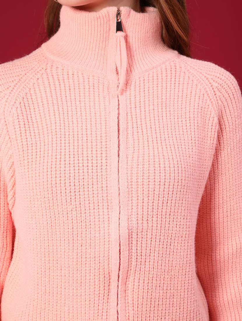 women self design long sleeve cardigan - 22157444 -  Standard Image - 5