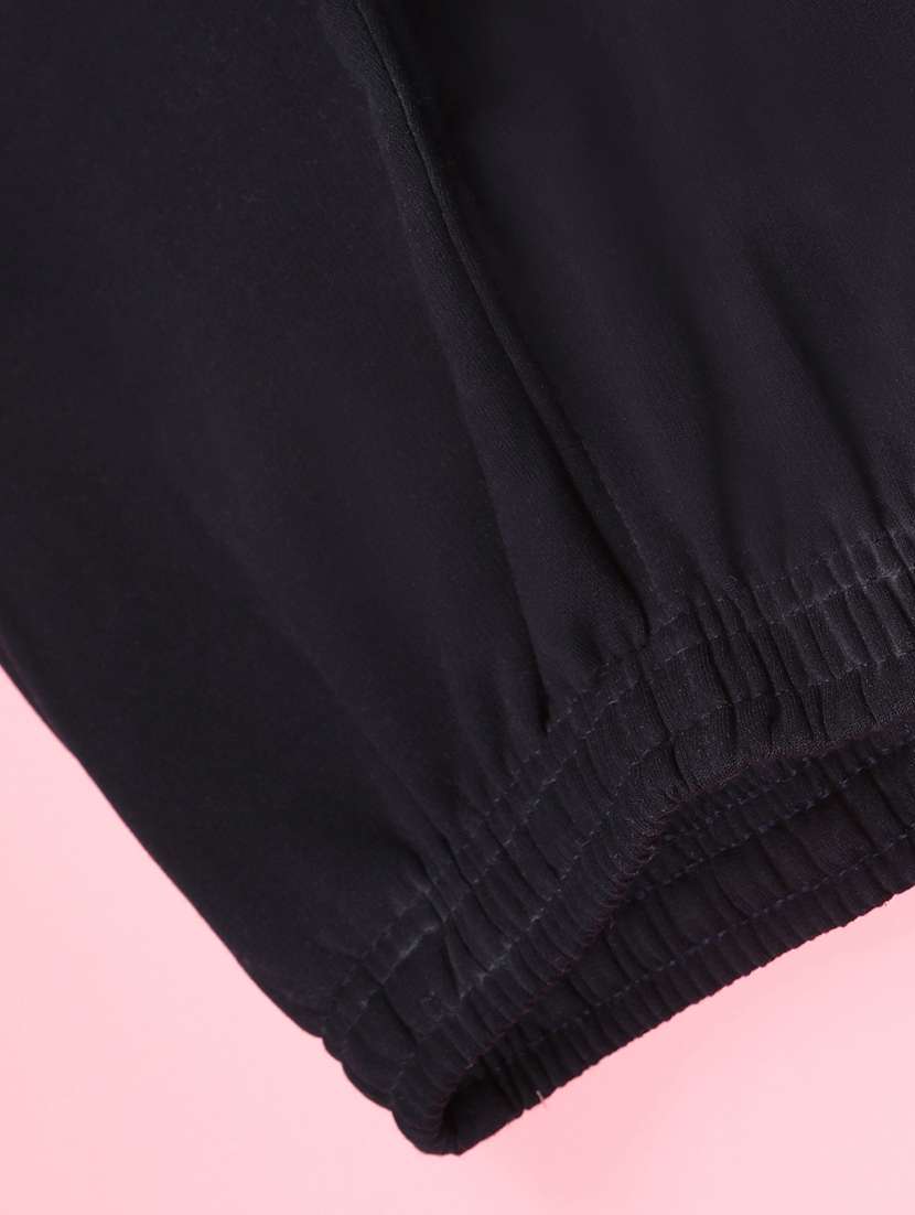 girls plain mid rise regular fit cargo - 22157679 -  Standard Image - 3