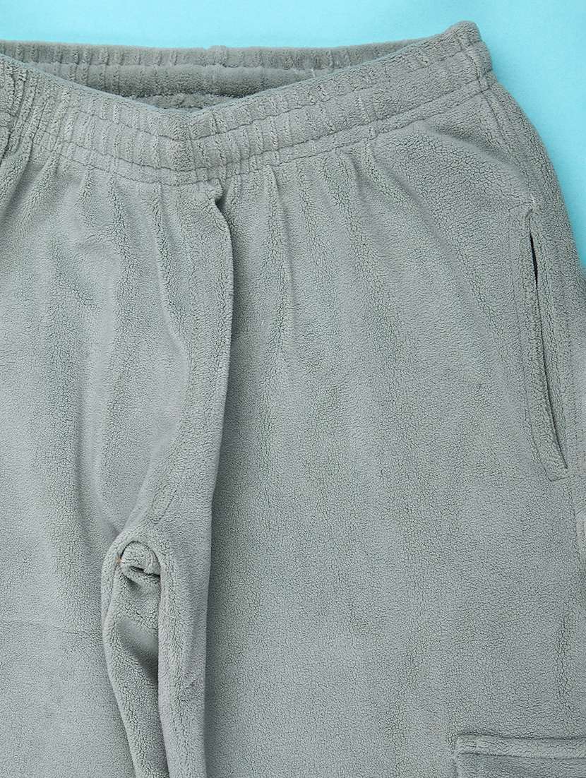 girls solid mid rise cargo - 22157686 -  Standard Image - 3