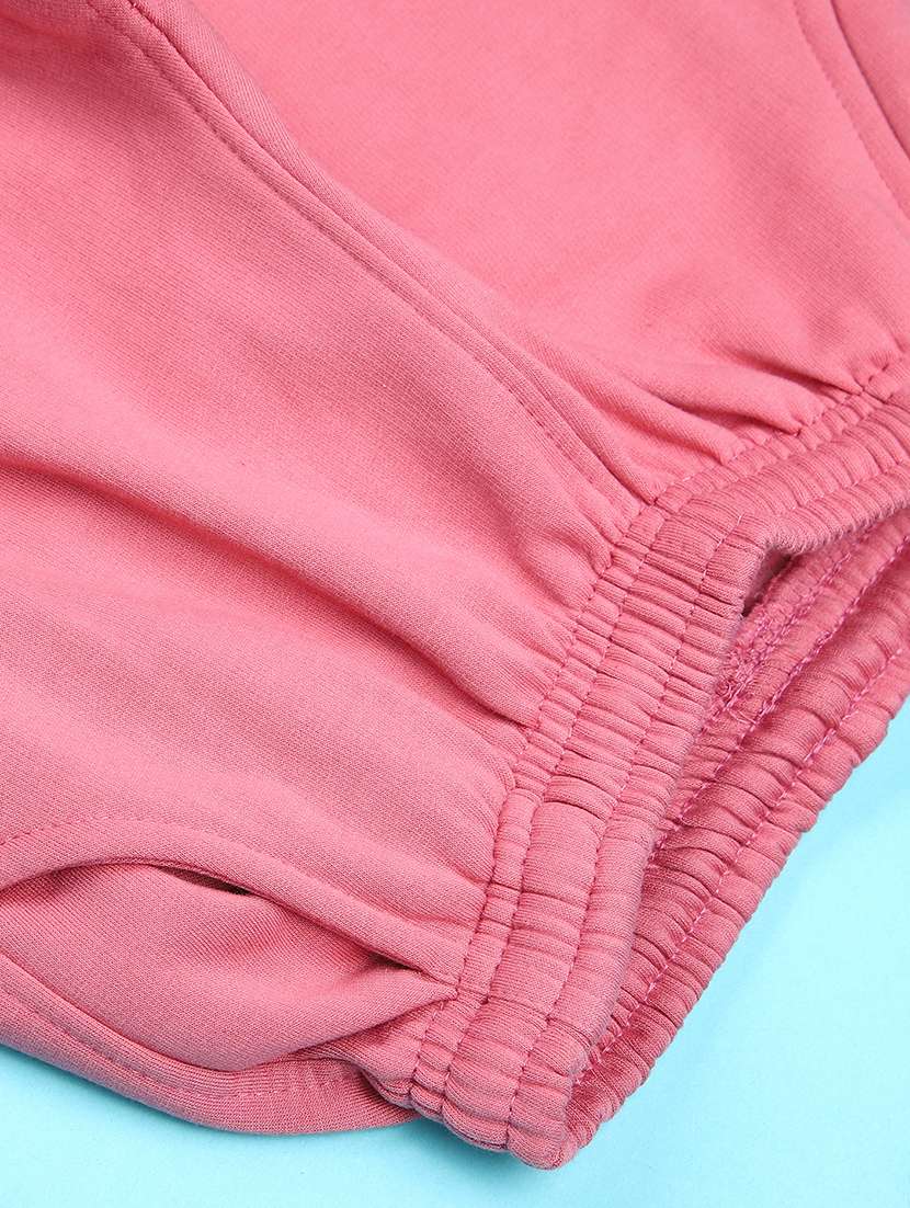 girls solid mid rise cargo - 22157772 -  Standard Image - 3