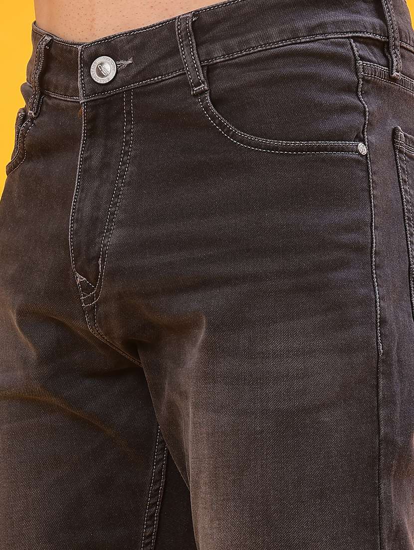 men washed mid rise full length jeans - 22158281 -  Standard Image - 5