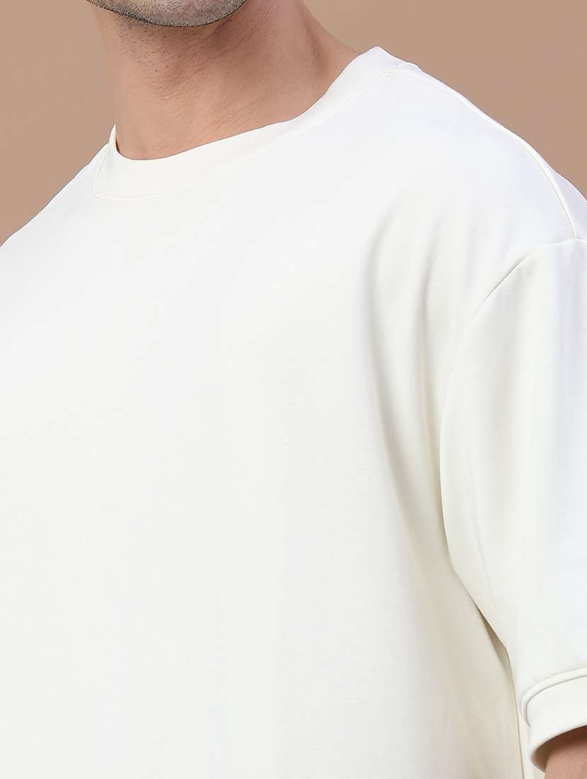 men solid short sleeve oversized t-shirt - 22158396 -  Standard Image - 3