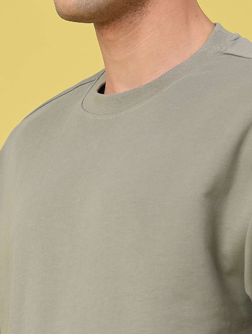 men solid short sleeve oversized t-shirt - 22158397 -  Standard Image - 3