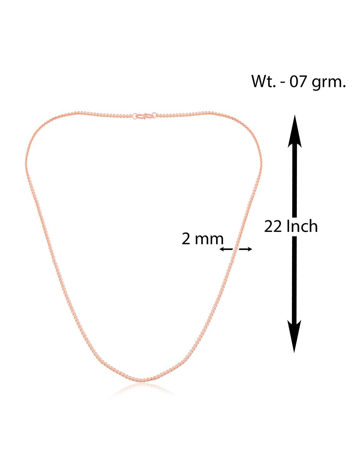 mne gold plated chain necklace - 22158536 -  Standard Image - 3