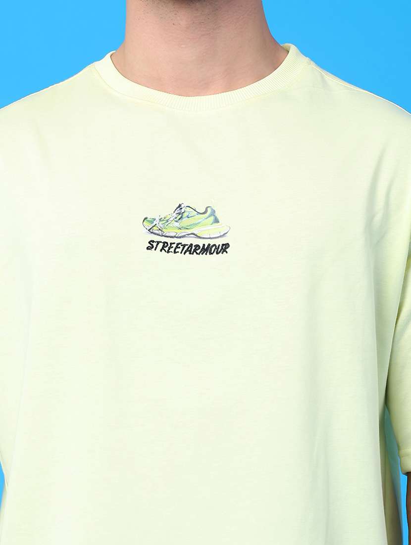 men printed short sleeve loose fit t-shirt - 22158610 -  Standard Image - 3