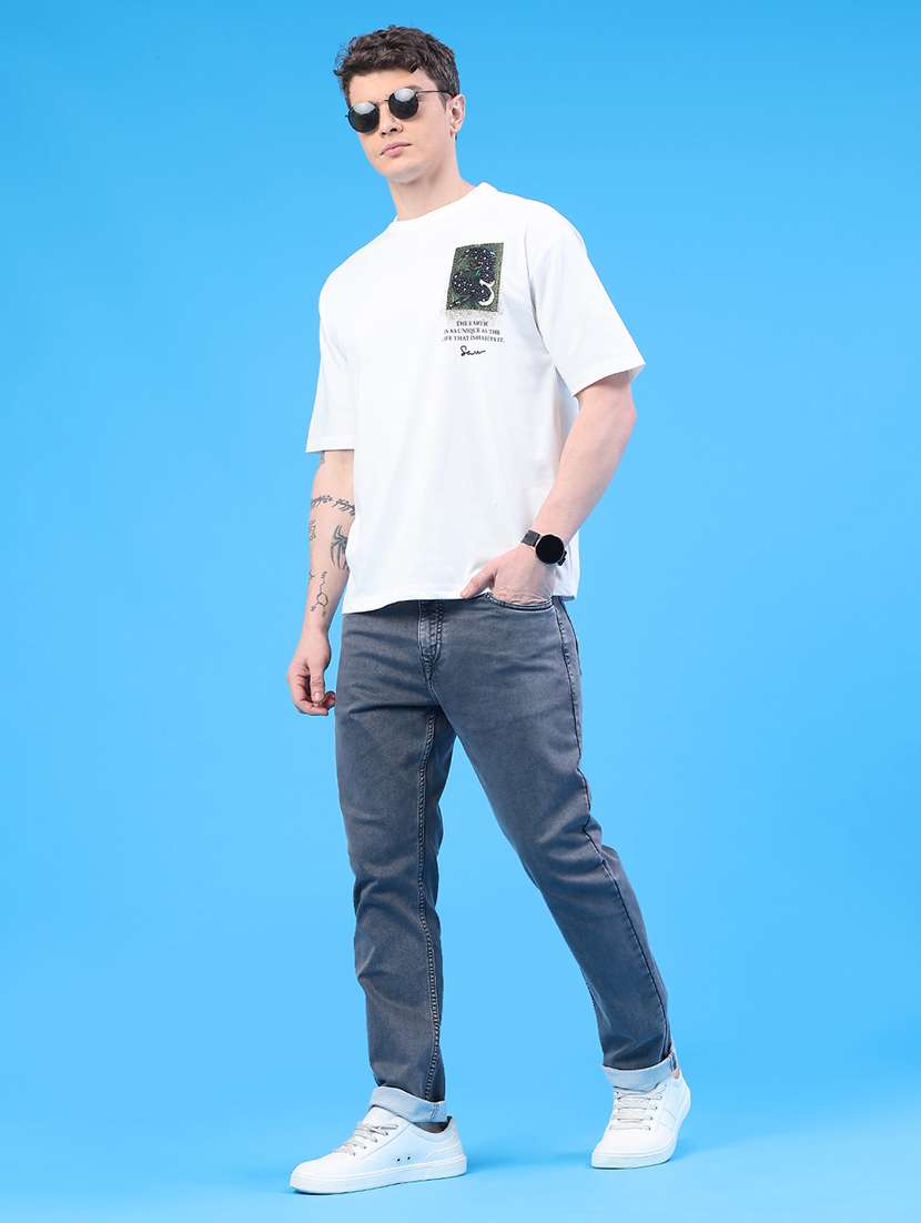 men printed short sleeve regular fit t-shirt - 22158611 -  Standard Image - 5