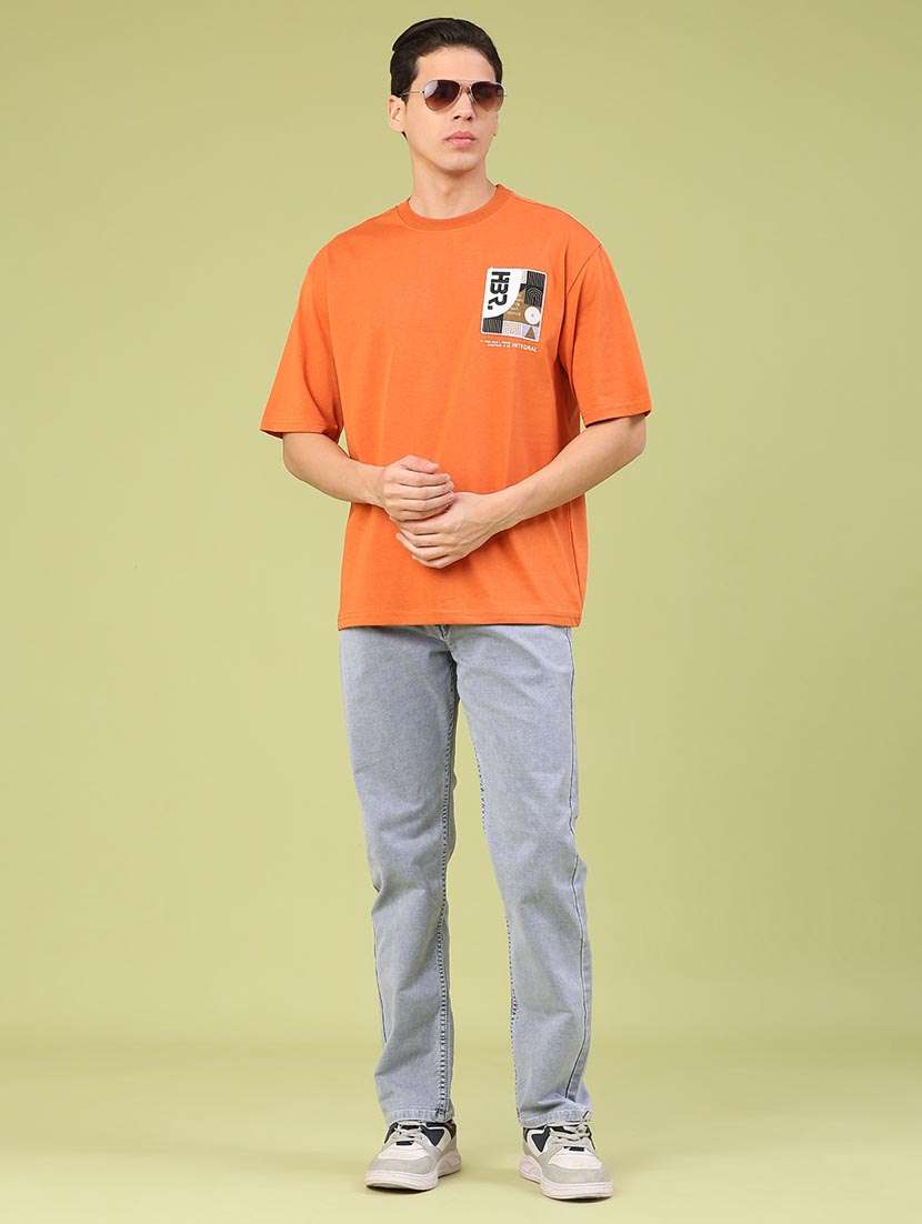 men printed short sleeve regular fit t-shirt - 22158612 -  Standard Image - 3