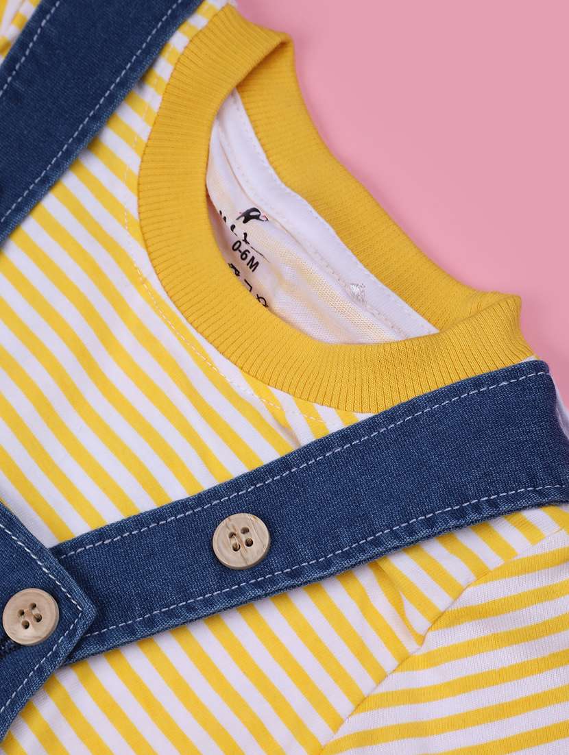 boys printed t-shirt and dungree set - 22159163 -  Standard Image - 3