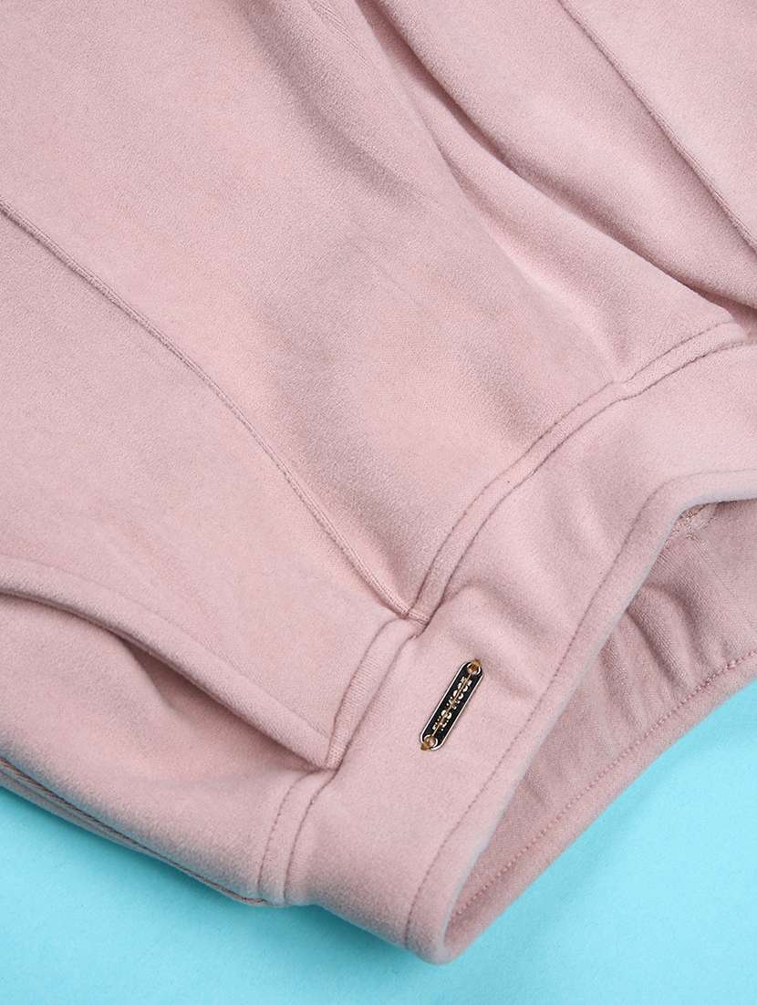 girls solid mid rise straight trouser - 22159333 -  Standard Image - 3