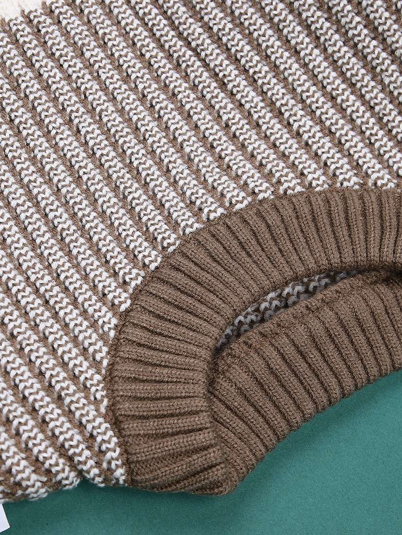 boys self design long sleeve sweater - 22159626 -  Standard Image - 3