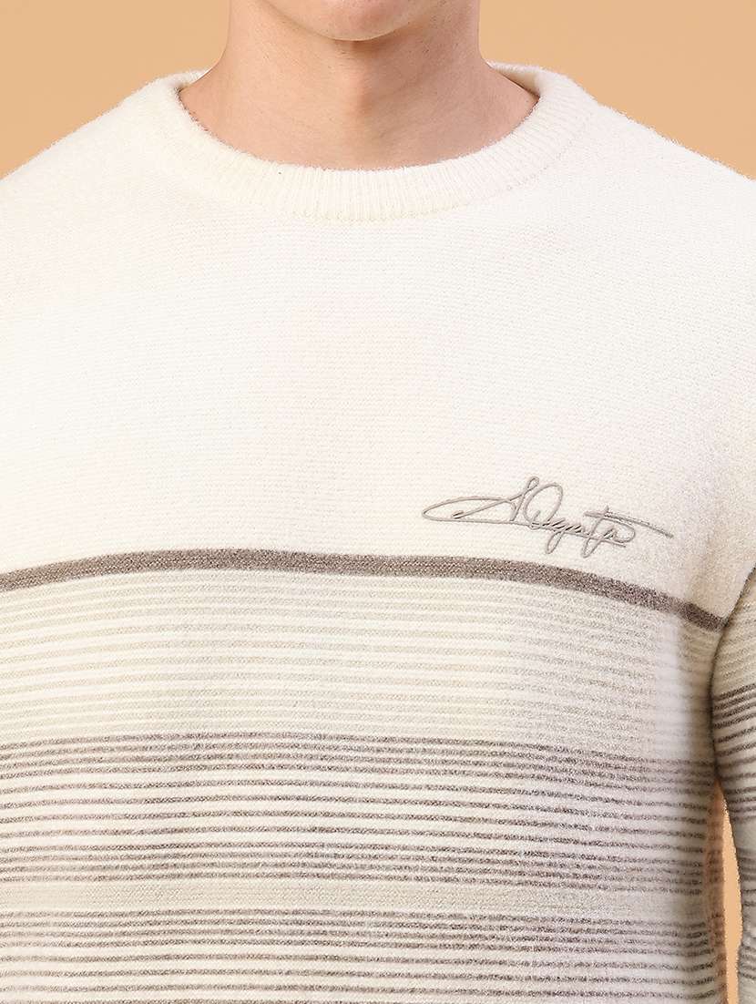 men self designed long sleeve pullover - 22159659 -  Standard Image - 5