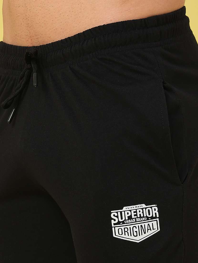 men solid mid rise ankle length track pant - 22159708 -  Standard Image - 5