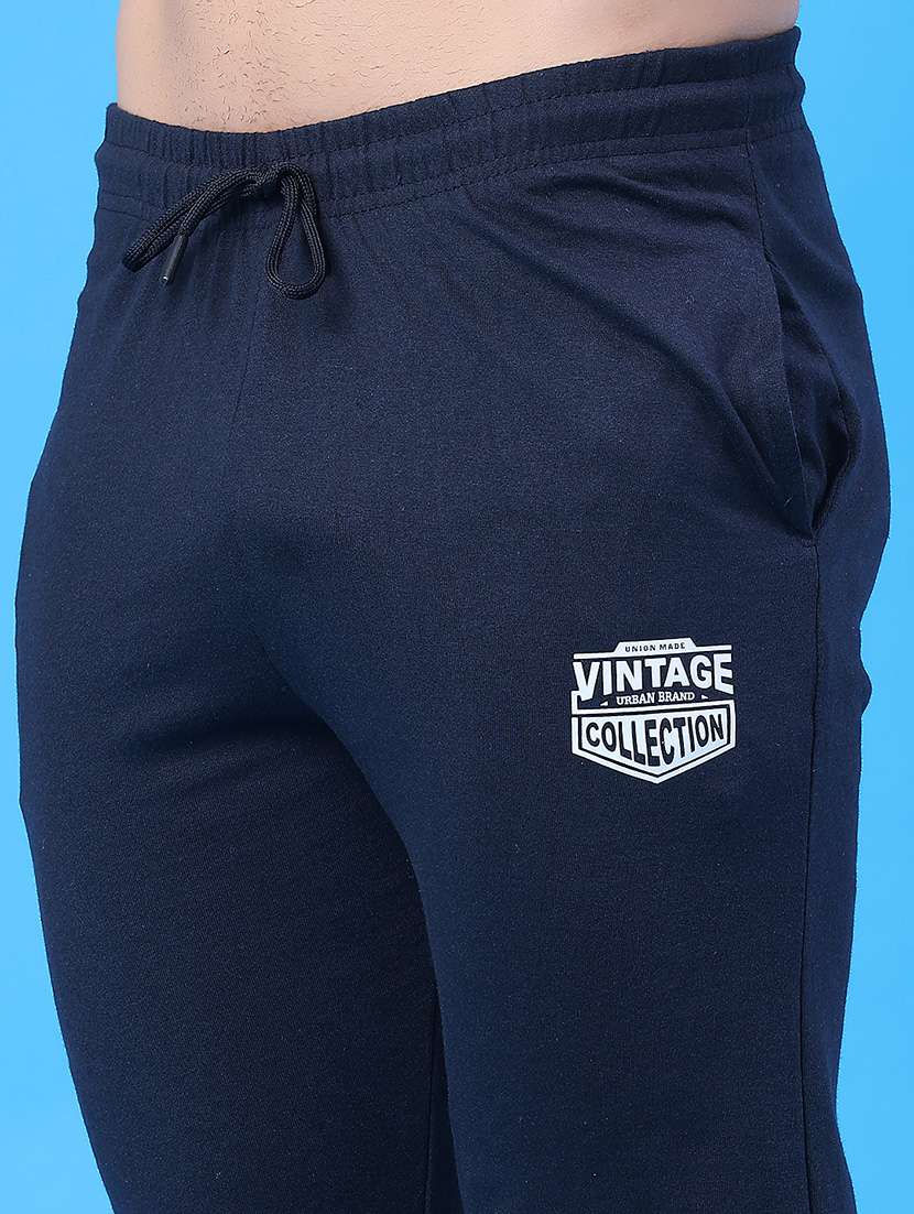 men solid mid rise ankle length track pant - 22159709 -  Standard Image - 5