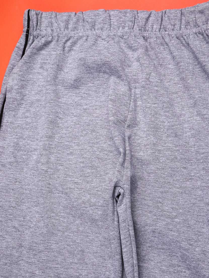 boys solid mid rise track pants - 22159822 -  Standard Image - 3