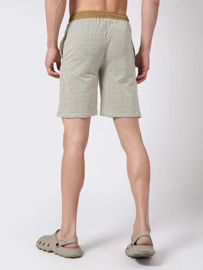 men green cotton s short - 22160041 -  Standard Image - 3