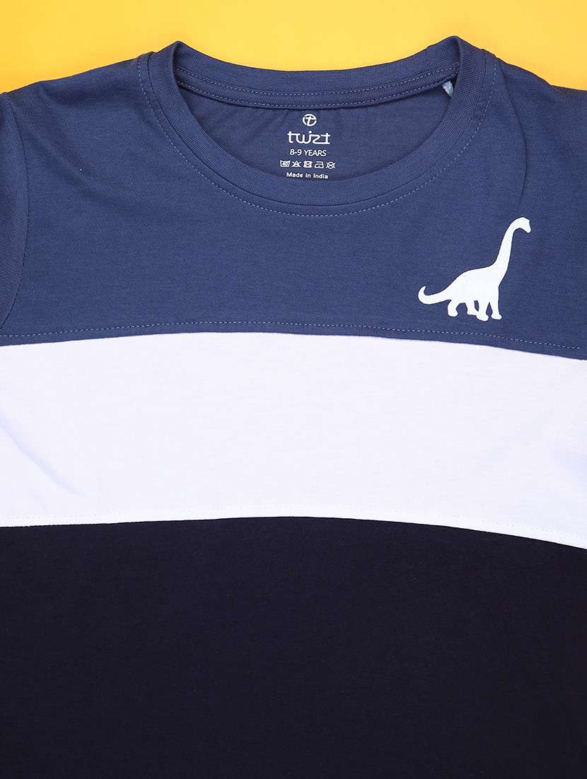 boys color blcoked short sleeve t-shirt - 22160101 -  Standard Image - 3