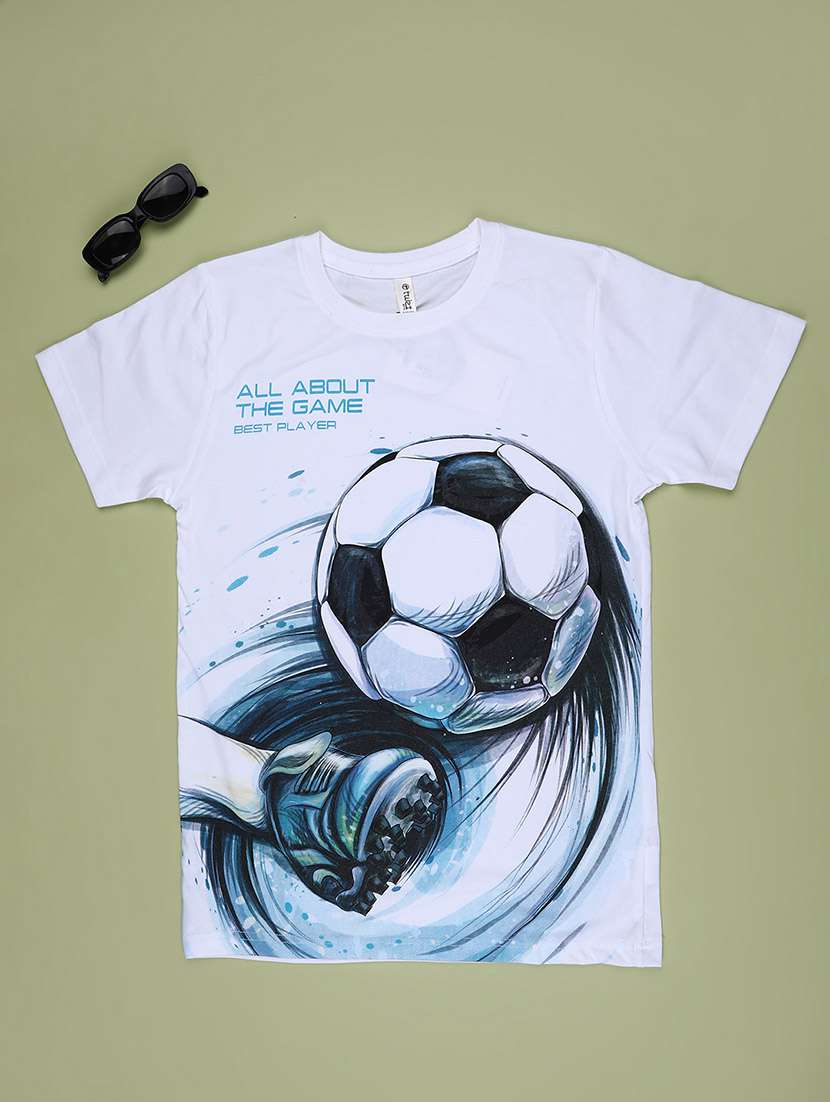 boys printed short sleeve t-shirt