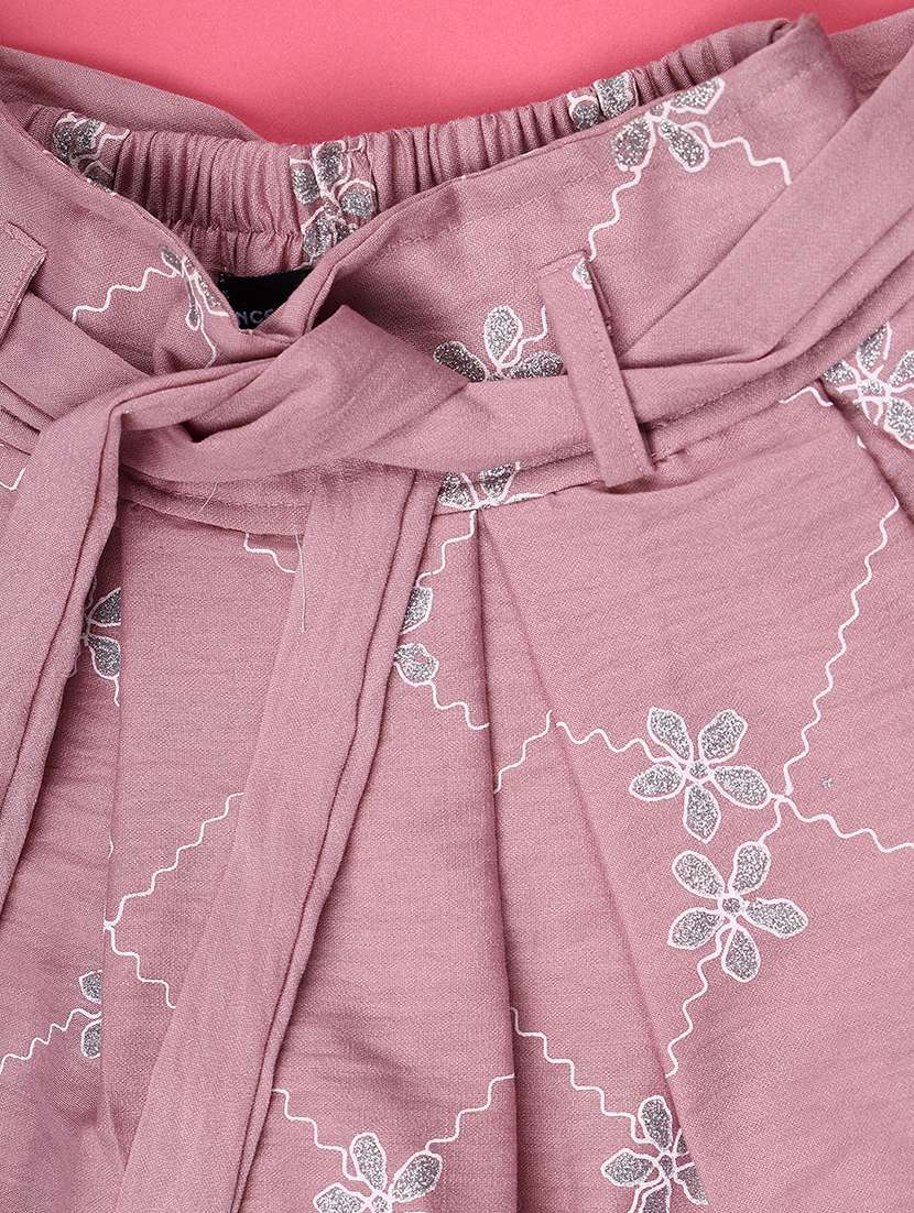 girls embroidered short sleeves top and skirt set - 22160156 -  Standard Image - 3