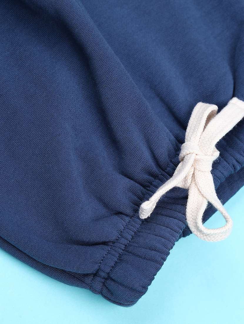 boys solid mid rise winterwear jogger - 22160222 -  Standard Image - 3