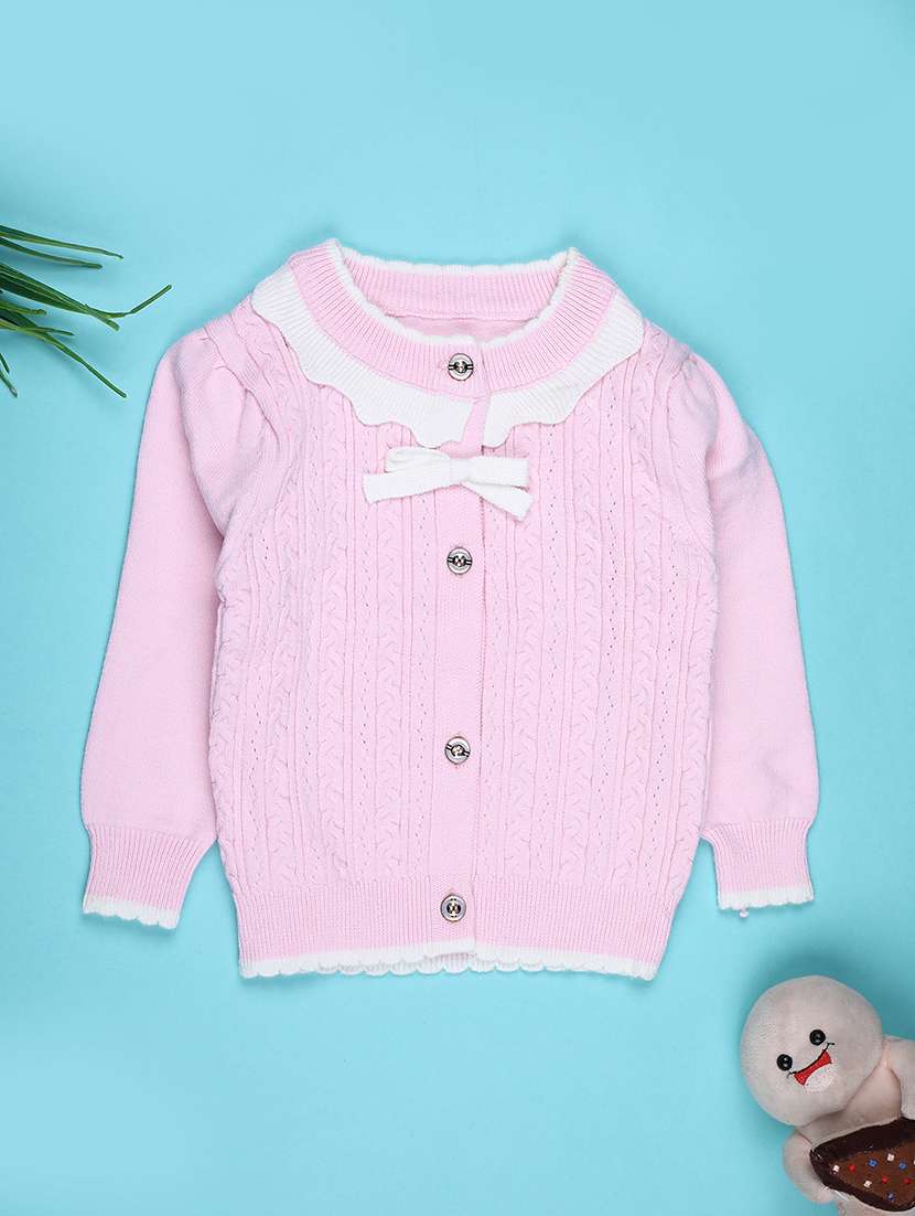 boys self designed long sleeve cardigan