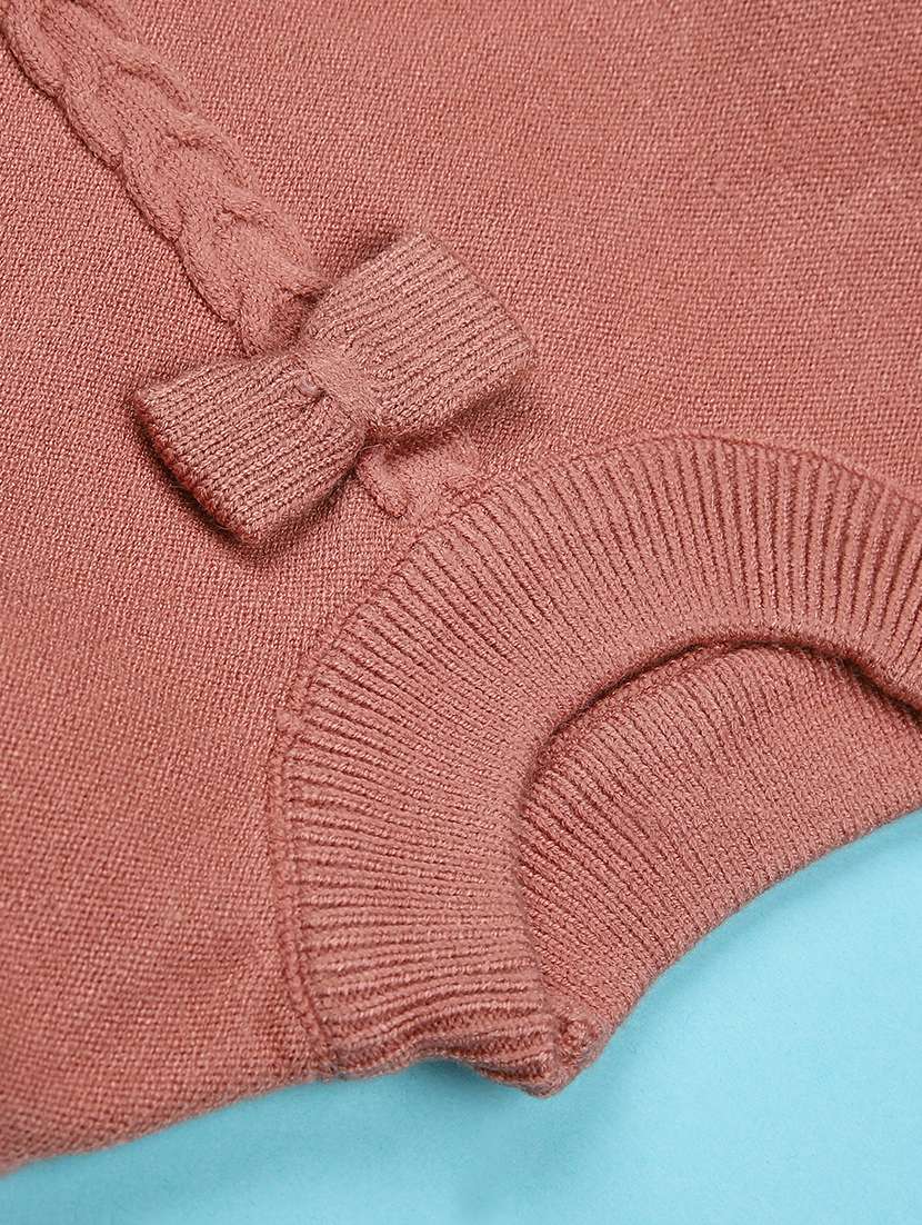 girls self designed long sleeve sweater - 22160251 -  Standard Image - 3