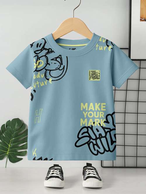 boys printed short sleeve t-shirt - 22160265 -  Standard Image - 0