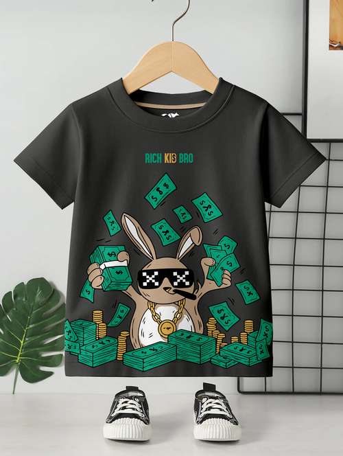 boys printed short sleeve t-shirt - 22160268 -  Standard Image - 0
